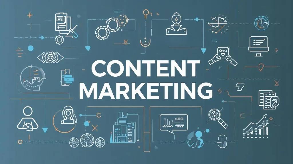 Content marketing — strategy, SEO, analytics, and integrated digital communication