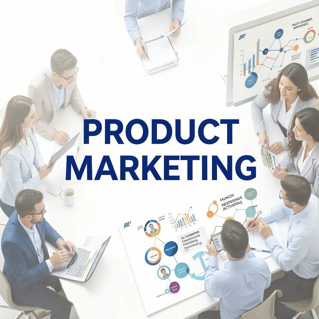 Product marketing — team collaboration, planning, and go-to-market visuals